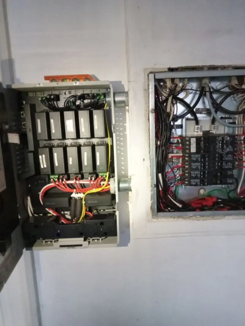 Electrical panel upgrade completed for Electrical Inspection in August